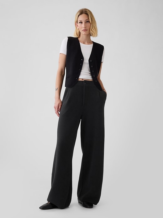 Image number 1 showing, CashSoft Pleated Trousers