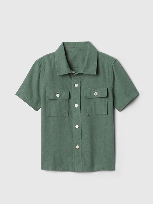 Image number 1 showing, babyGap Utility Shirt