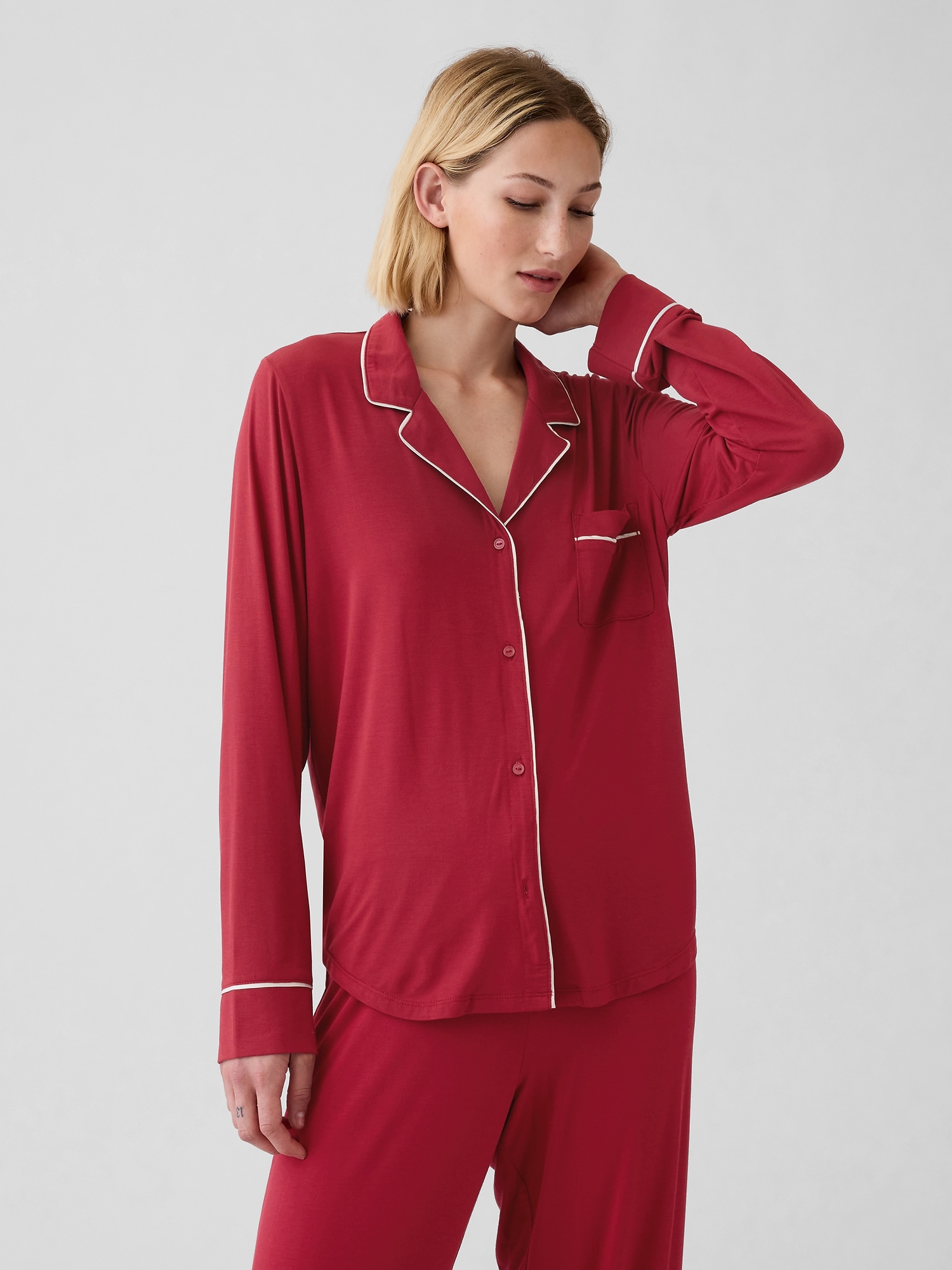 Modal Pajama Shirt