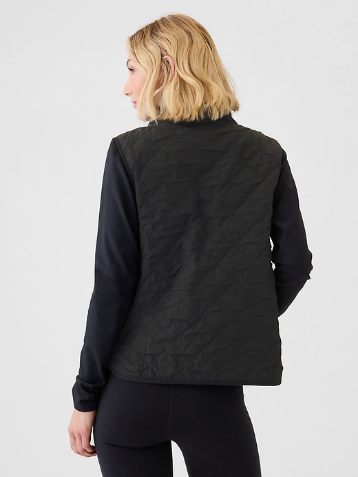 View large product image 2 of 7. GapFit Quilted Vest