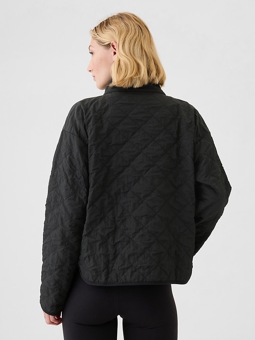 View large product image 2 of 7. GapFit Quilted Jacket