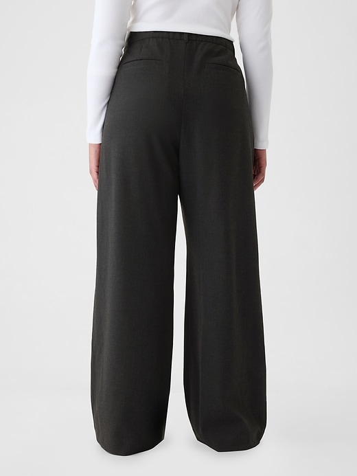 Image number 6 showing, 365 High Rise Brushed Twill Pleated Trousers