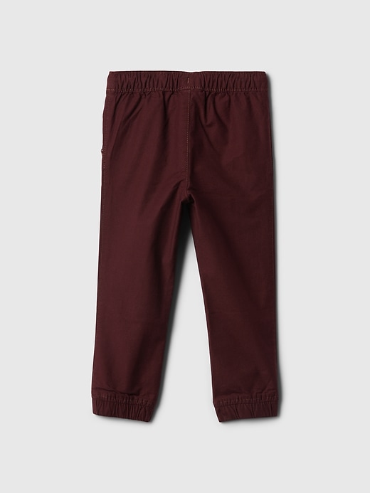 L'image numéro 2 présente Pantalon de jogging de tous les jours à taille extensible babyGap