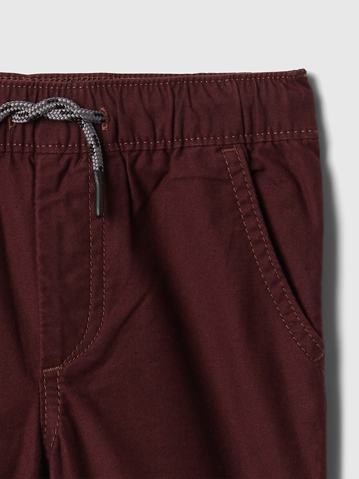 L'image numéro 3 présente Pantalon de jogging de tous les jours à taille extensible babyGap