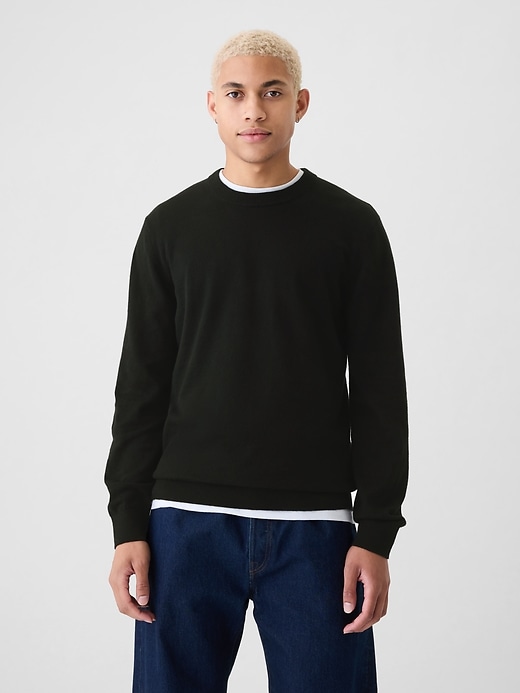 Image number 1 showing, CashSoft Crewneck Sweater