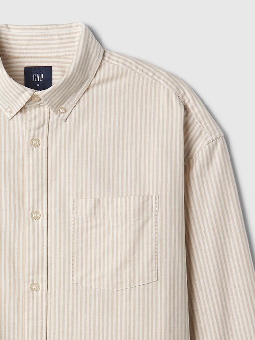 L'image numéro 4 présente Chemise Oxford ample