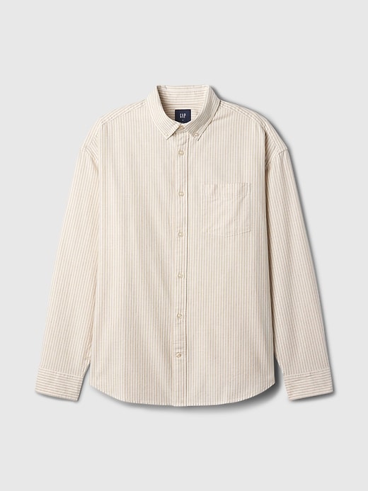 L'image numéro 5 présente Chemise Oxford ample