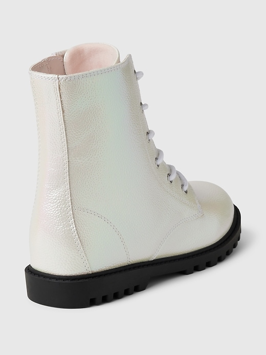 Image number 8 showing, Kids Vegan Leather Boots