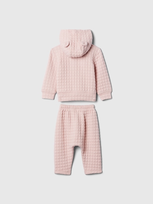 Image number 2 showing, Baby Quilted Outfit Set