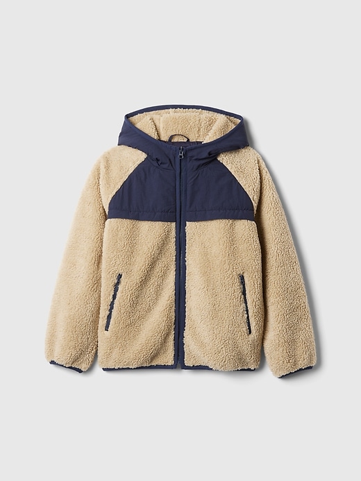 Image number 9 showing, Kids Sherpa Hooded Jacket