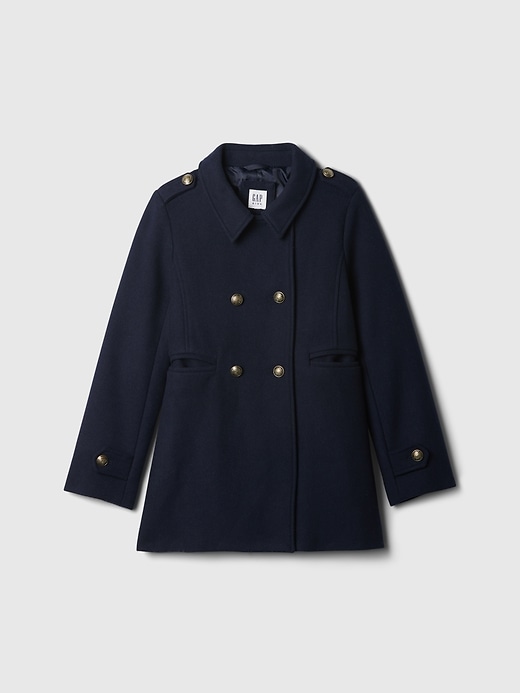 Image number 5 showing, Kids Wool Peacoat