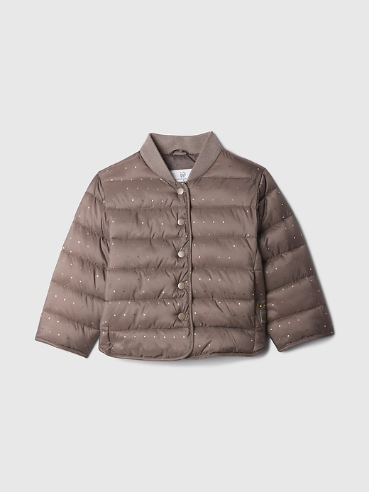 Image number 1 showing, babyGap Recycled Lightweight PrimaLoft® Puffer Jacket