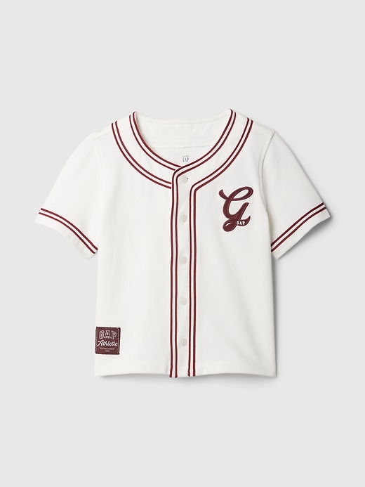 L'image numéro 1 présente T-shirt de baseball à logo babyGap