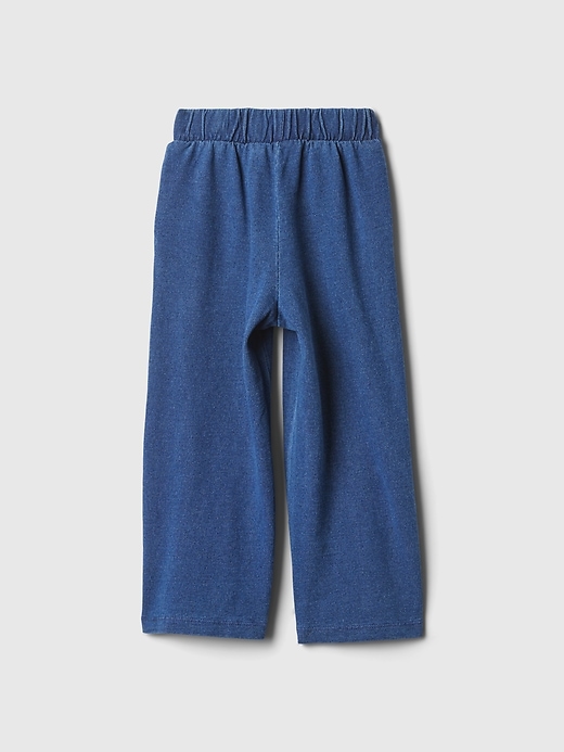 Image number 2 showing, babyGap Vintage Soft Wide-Leg Logo Sweatpants