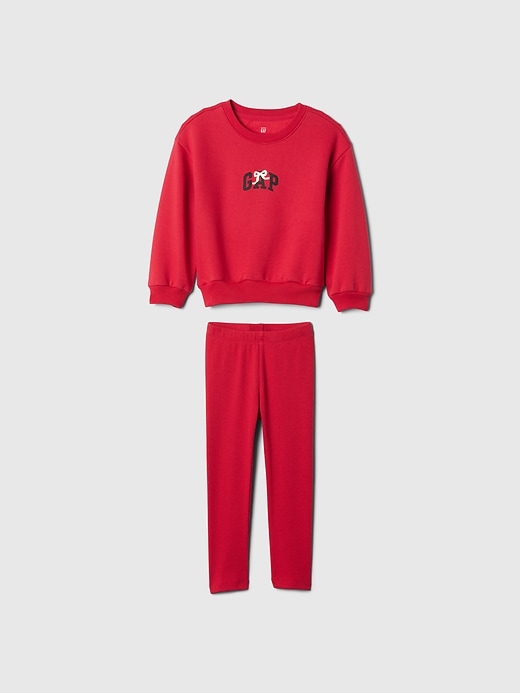 Image number 1 showing, babyGap Vintage Soft Logo Sweatshirt Set