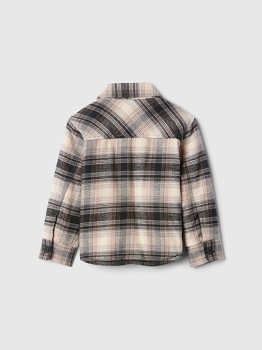 Image number 2 showing, babyGap Organic Cotton Flannel Shirt Jacket