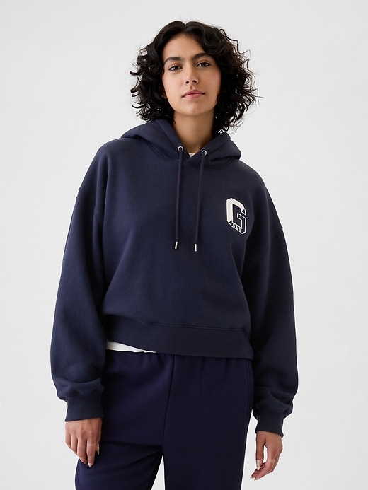 Image number 1 showing, Vintage Soft Cropped Hoodie