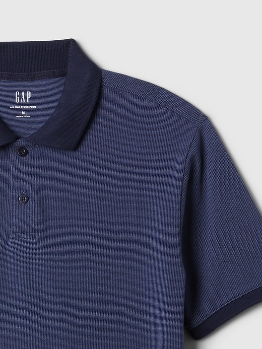 Image number 4 showing, Pique Polo Shirt