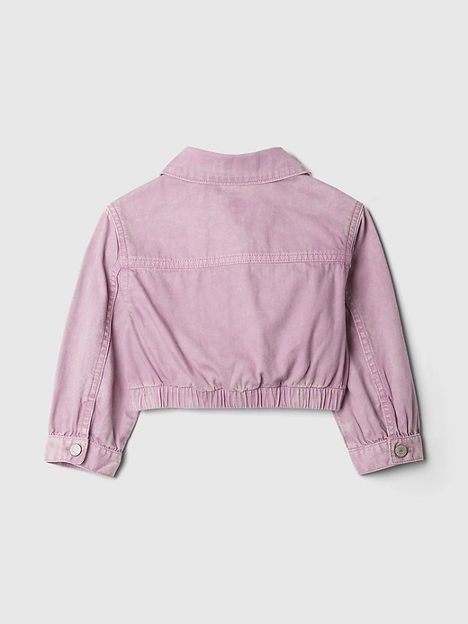 Image number 2 showing, babyGap Cropped Denim Jacket