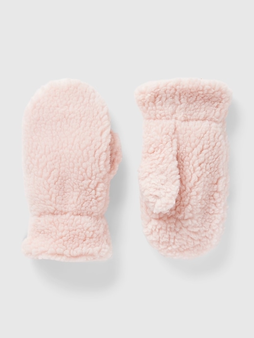 View large product image 1 of 1. Kids Sherpa Mittens