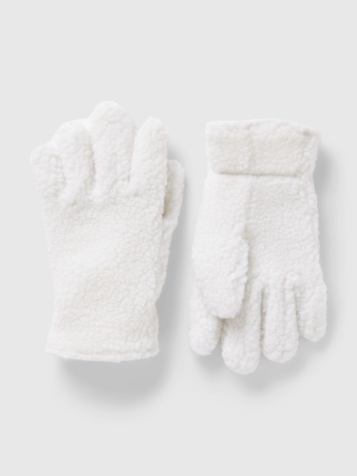 View large product image 1 of 1. Kids Sherpa Gloves