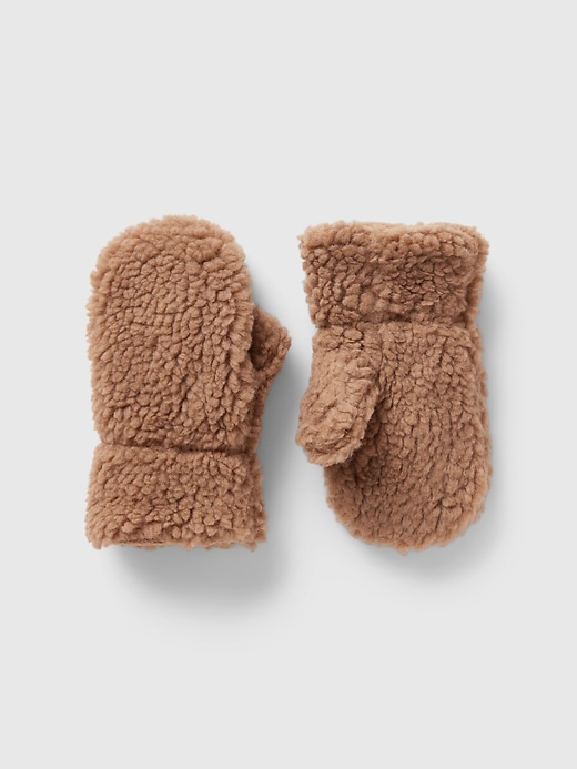 View large product image 1 of 1. Toddler Sherpa Mittens