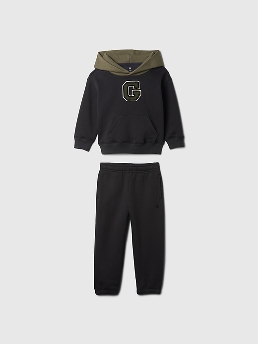 Image number 1 showing, babyGap Vintage Soft Logo Hoodie Set