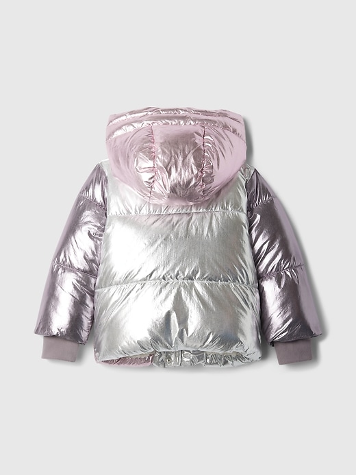 Image number 2 showing, babyGap Recycled Nylon Cozy Puffer Jacket