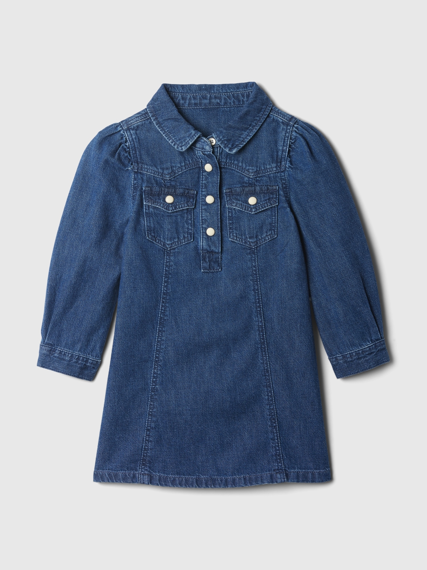 Robe-chemisier en denim de style western babyGap