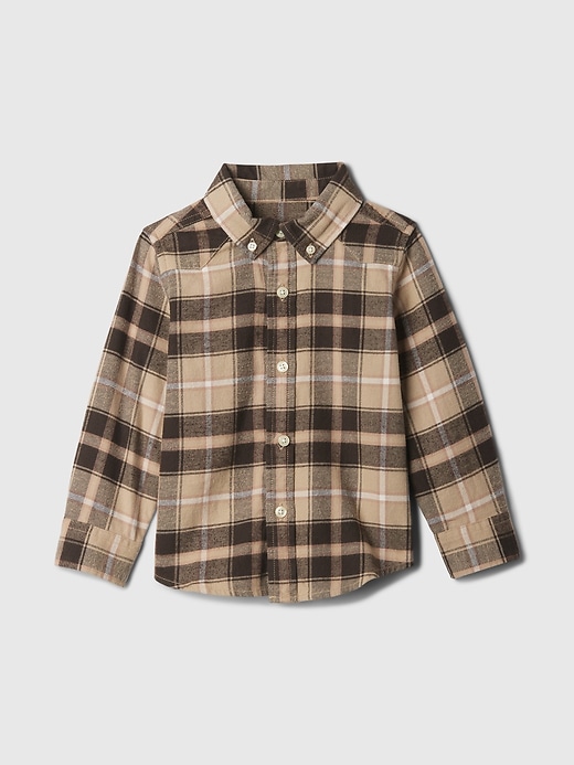 Image number 5 showing, babyGap Organic Cotton Flannel Shirt