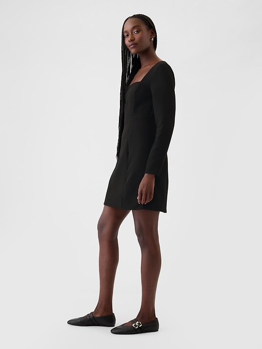 Image number 9 showing, Square-Neck Mini Dress