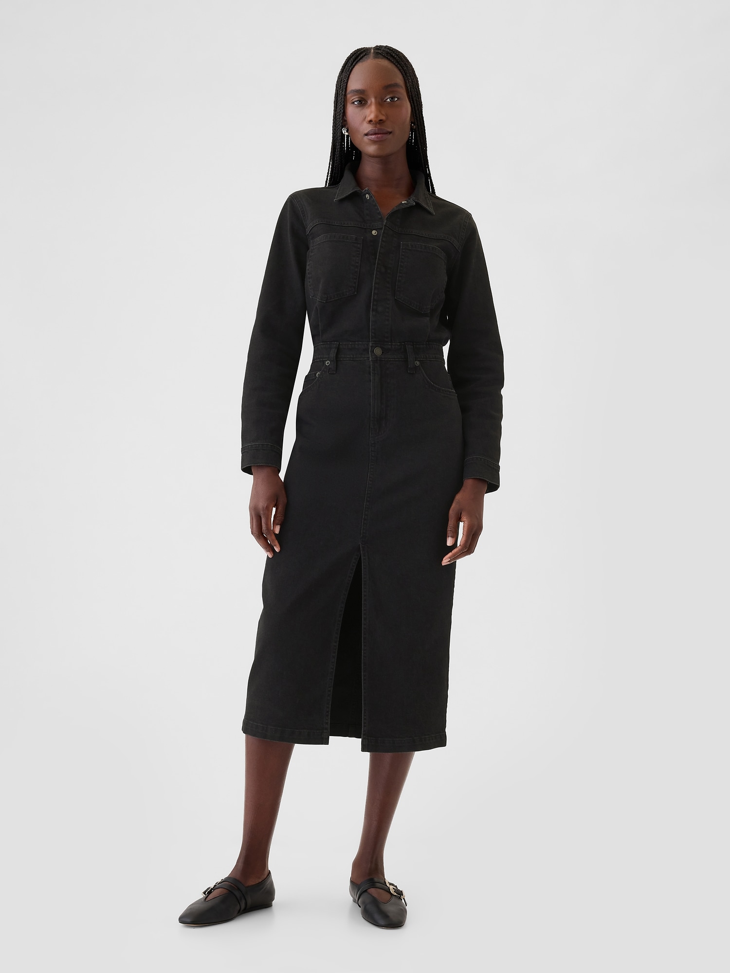 Gap midi dress best sale