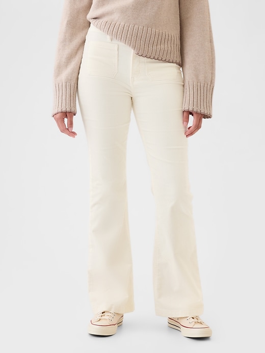 Image number 2 showing, High Rise Corduroy '70s Flare Pants