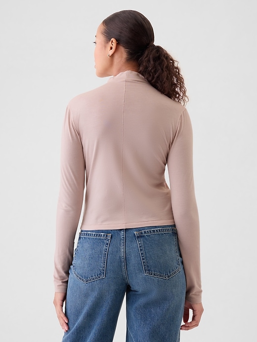 Image number 2 showing, Featherweight Turtleneck Top