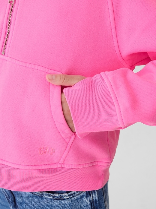 Image number 8 showing, Kids Half-Zip Hoodie