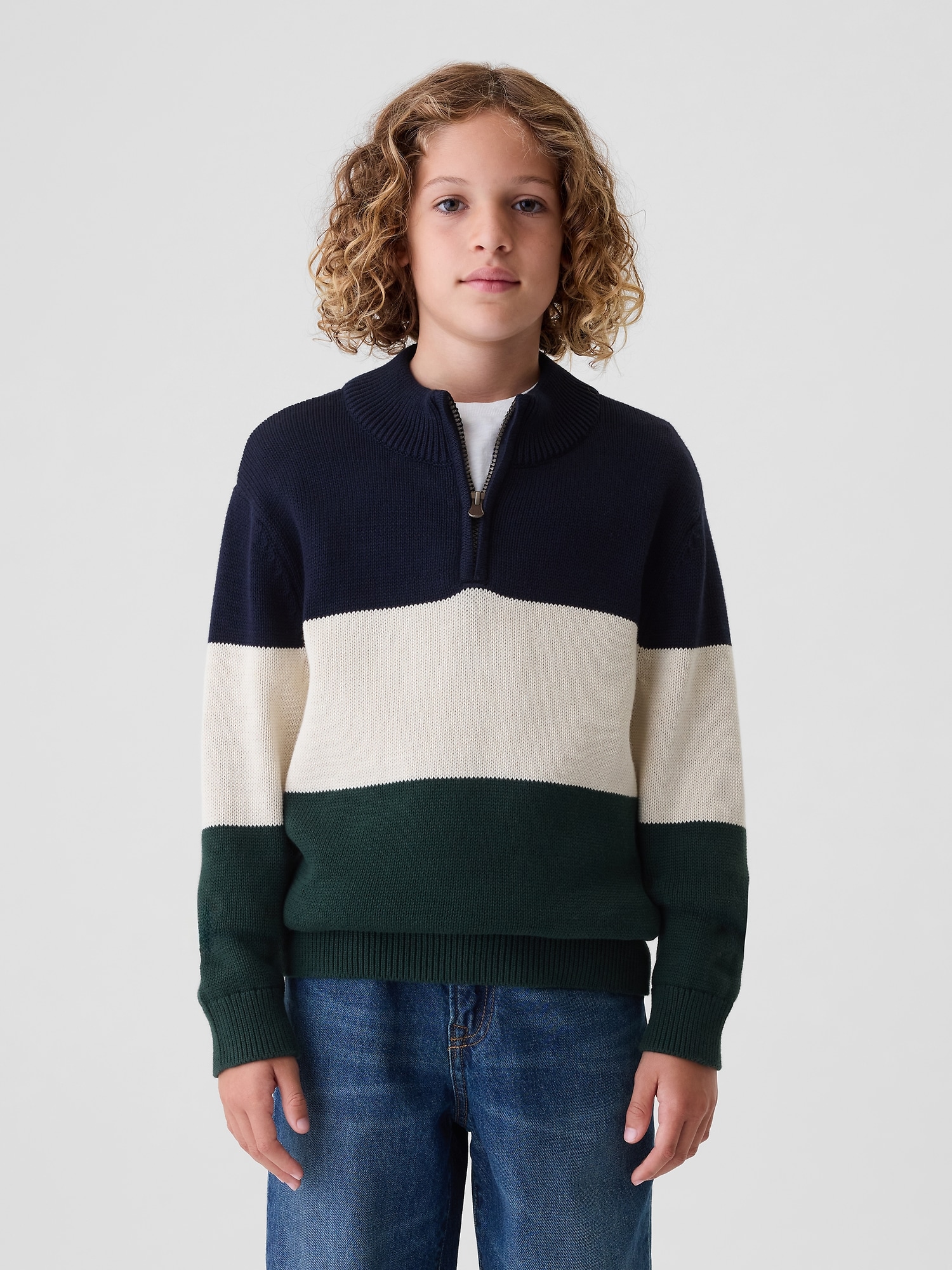 Inc colorblock sweater best sale