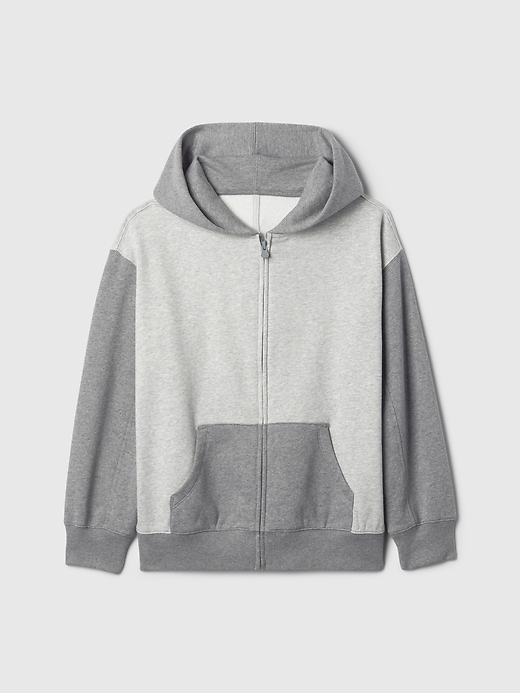 Image number 9 showing, Kids Vintage Soft Colorblock Zip Hoodie