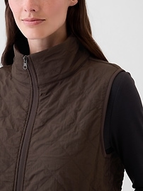 View large product image 6 of 7. GapFit Quilted Vest