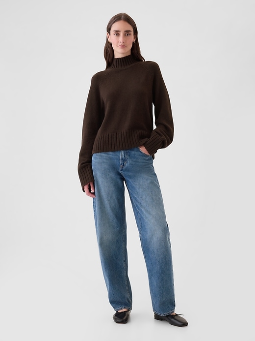 Image number 3 showing, CashSoft Turtleneck Sweater