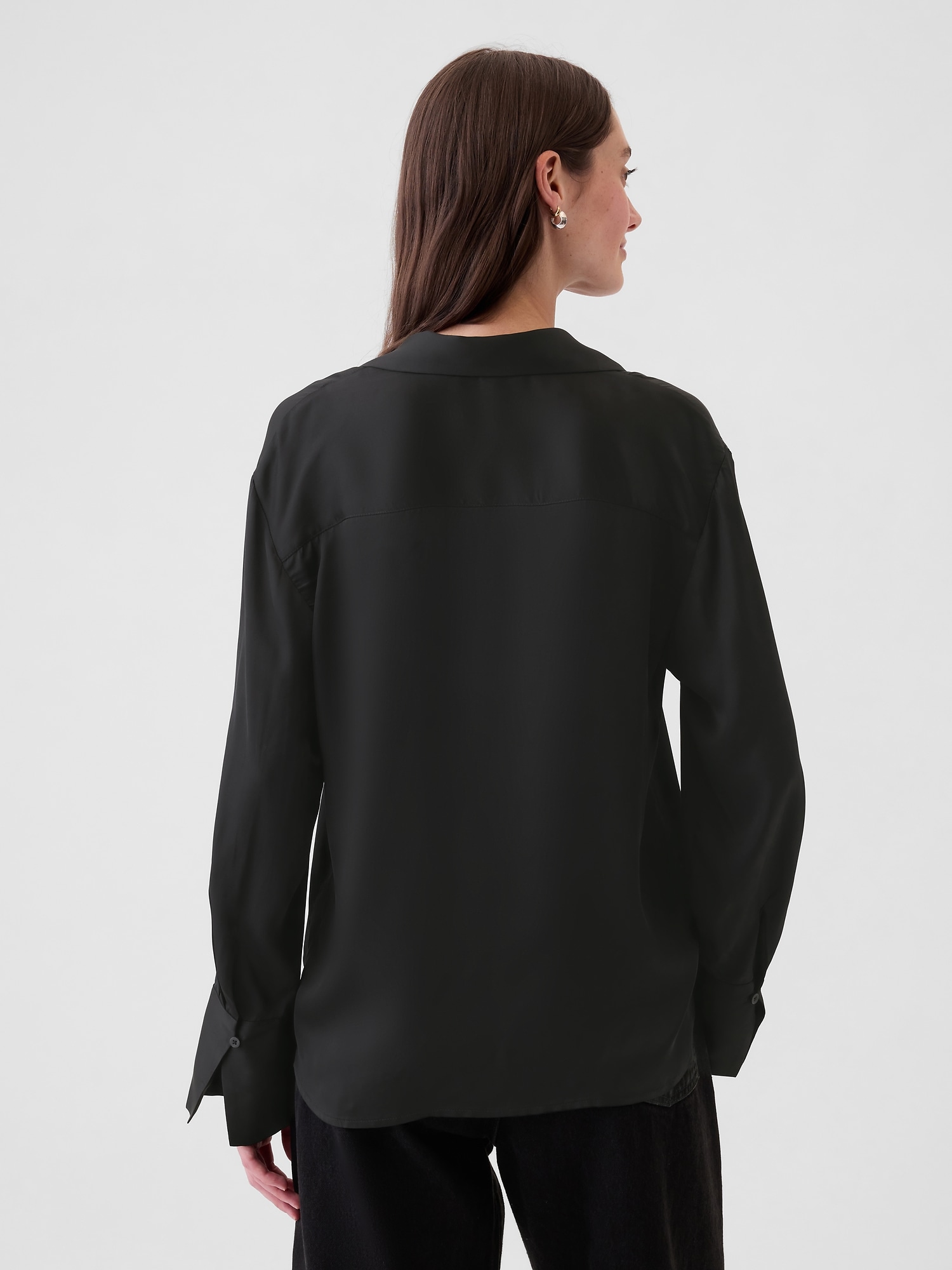 Satin Relaxed Shirt