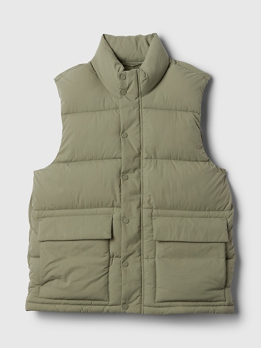 Image number 9 showing, Recycled Nylon Puffer Vest