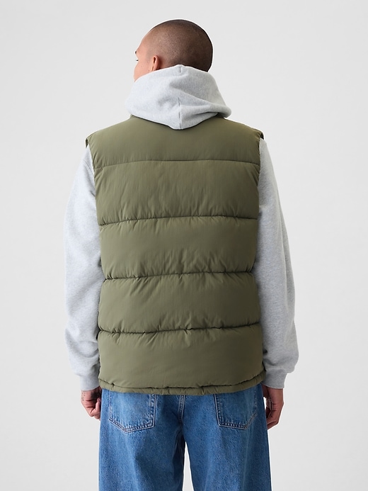 Image number 2 showing, Recycled Nylon Puffer Vest