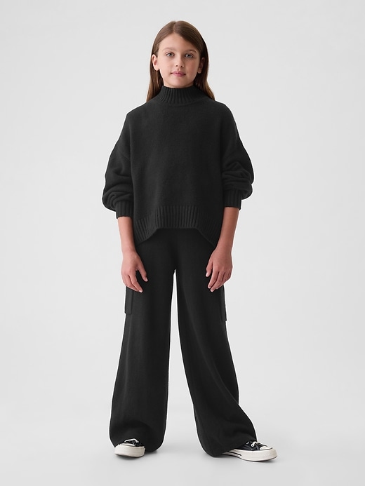 Image number 1 showing, Kids CashSoft Cargo Sweater Pants