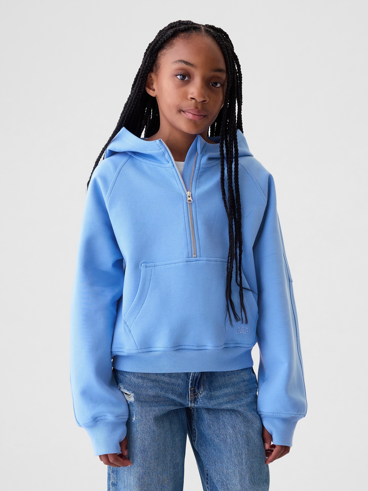 Kids Half-Zip Hoodie