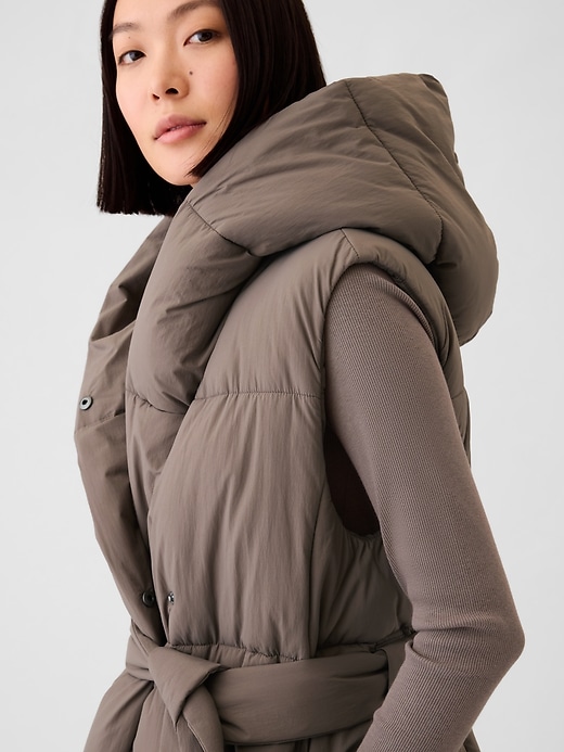 Image number 8 showing, Duvet Wrap Puffer Vest