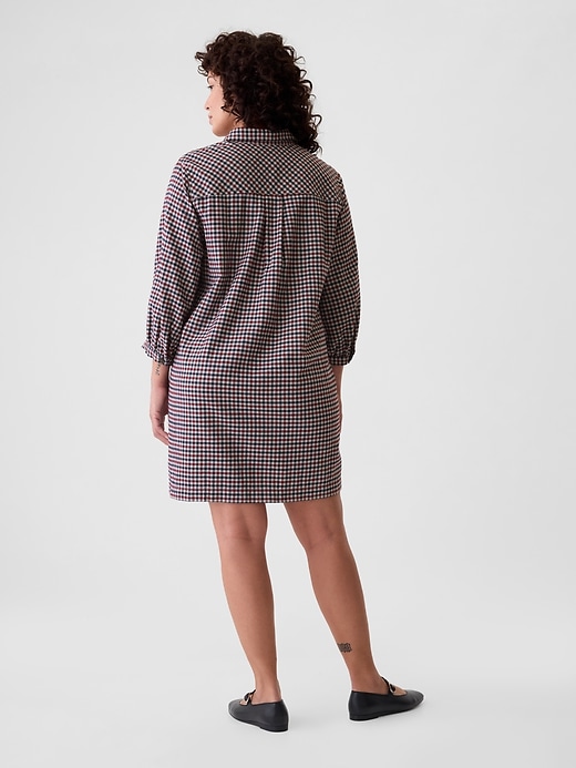 Gap flannel dress best sale