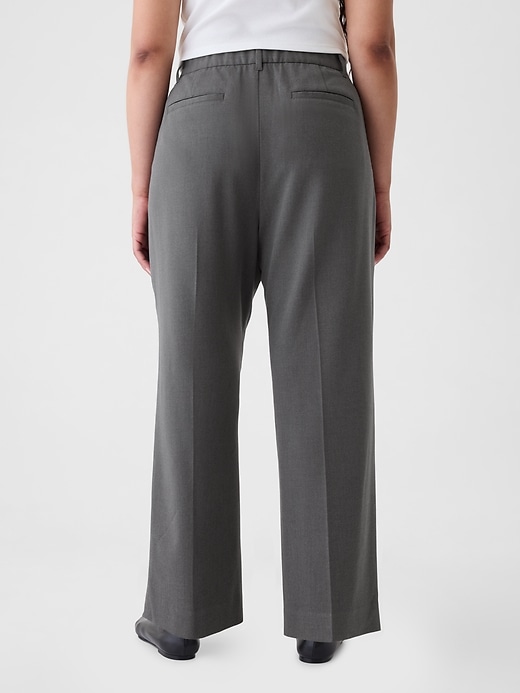 Image number 6 showing, 365 High Rise Brushed Twill Pleated Taper Trousers