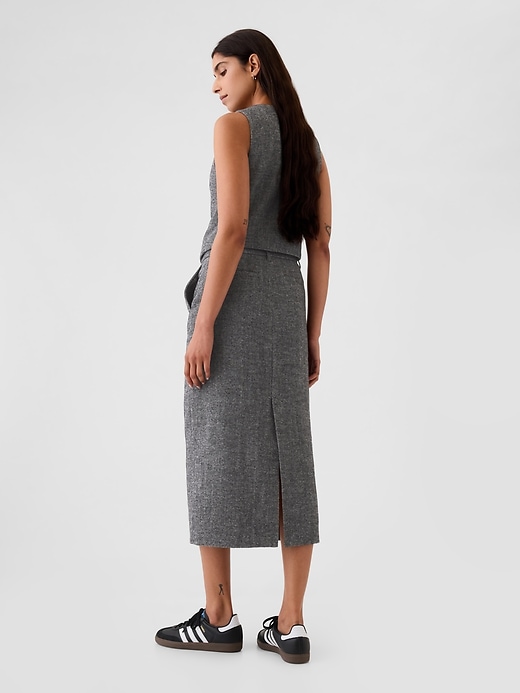 Image number 2 showing, Pencil Midi Skirt