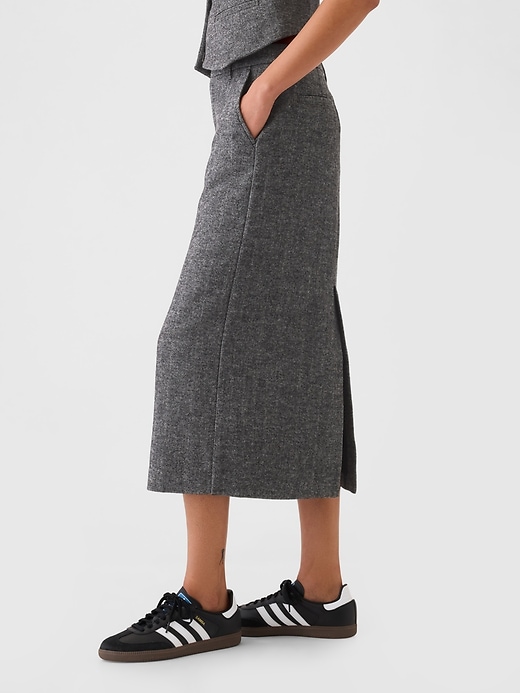 Image number 3 showing, Pencil Midi Skirt