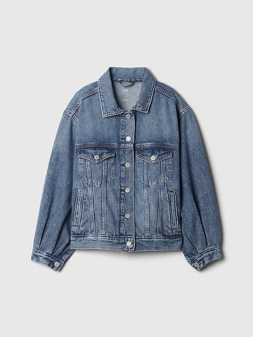 Image number 5 showing, Kids Relaxed Icon Denim Jacket